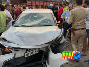 गाजियाबाद : मॉर्निंग वॉक कर रहीं 3 महिलाओं को कार ने कुचला