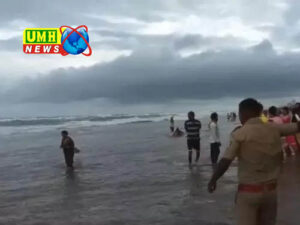 हवा की रफ्तार 110kmph, 5 मीटर ऊंची लहरों की चेतावनी