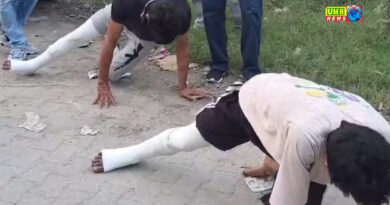 हरियाणा पुलिस ने बदमाशों को सबक सिखाया