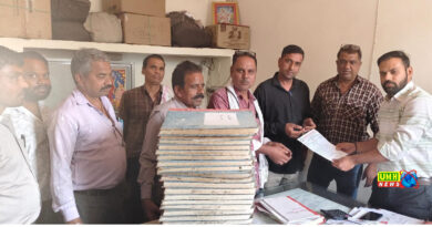 राजस्थान राज्य पथ परिवहन निगम कर्मचारियों द्वारा 12 सूत्रीय मांग को लेकर दिया ज्ञापन