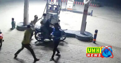 मथुरा में पेट्रोल पंप पर बदमाशों ने की मारपीट