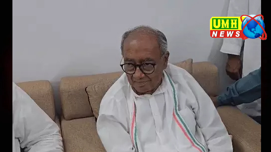 हिंदुओं से ज्यादा मुस्लिम आबादी घटी : दिग्विजय 