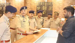 बुलंदशहर पुलिस लाइन में खुला अनोखा कॉफी कैफे