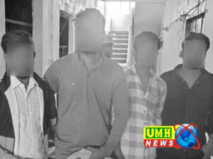 खुर्जा पुलिस ने गैंगस्टर के चार वांछित अपराधी  किए  गिरफ्तार