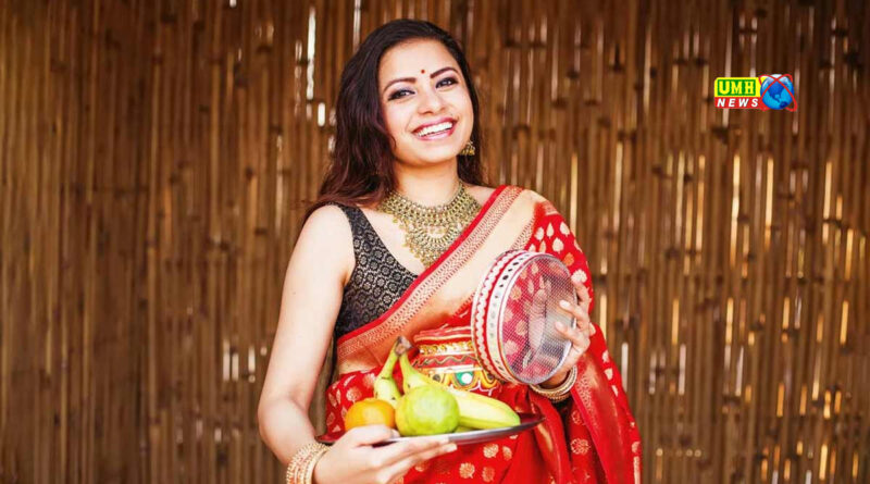 करवाचौथ व्रत में पूजा करते समय महिलाएं लाल रंग क्यों पहनती हैं, जानिए 