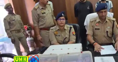 खुर्जा पुलिस ने किए नकली नोट छापने वाले दो गिरफ्तार