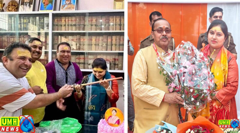 खुर्जा विधायक मीनाक्षी सिंह का क्षेत्रवासियों ने धूम धाम से मनाया जन्मदीन