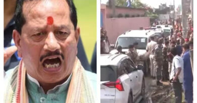 डिप्टी सीएम विजय सिन्हा के काफिले पर हमला