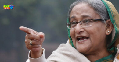 शेख हसीना का पहला रिएक्शन : हिम्मत हो तो ICC में करो मुकदमा'