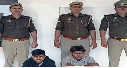 बुलंदशहर : बाइक चोर गिरफ्तार, चोरी की बाइकें बरामद