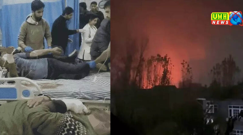 Explosive seized from Faridabad causes blast in Srinagar police station