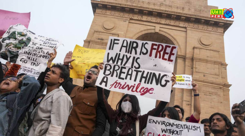 इंडिया गेट पर पॉल्यूशन प्रोटेस्ट में हंगामे पर 2 FIR और 22 लोग गिरफ्तार