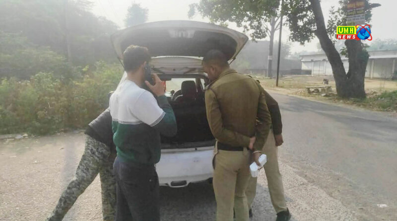 टीकमगढ़ : पुलिस का हाई-इंटेंसिटी वाहन चेकिंग अभियान