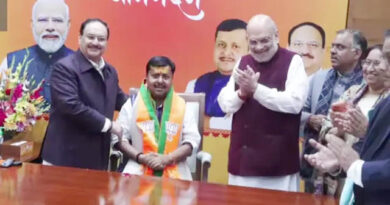 दिल्ली पार्टी हेडक्वार्टर में कुर्सी पर विराजमान हुए नए कार्यकारी अध्यक्ष नितिन नबीन