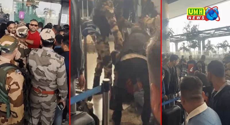 Passengers were thrown and beaten at Lucknow airport: Situation went out of control