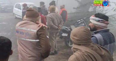 बुलंदशहर के पहासू-खुर्जा मार्ग पर युवक के साथ हादसा