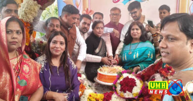 खुर्जा। समाजसेवी एडवोकेट रंजना सिंह का जन्मदिन धूमधाम के साथ मनाया गया