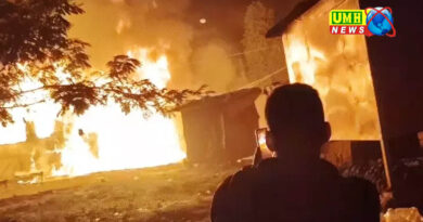 यूपी में बस में लगी भीषण आग, 3 जिंदा जले