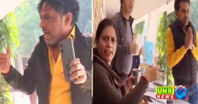 Noida: Indecency with female BLO, video of drunk man goes viral