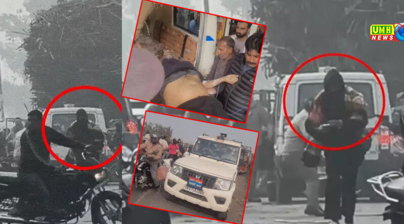 Haridwar: The miscreants opened fire on the police in broad daylight, had come to kill the dacoit of Meerut.