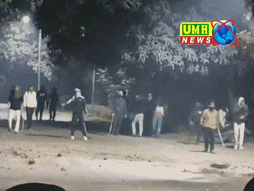 BHU में आधी रात बवाल-पथराव, 50 घायल, सुरक्षाकर्मियों से भिड़े छात्र
