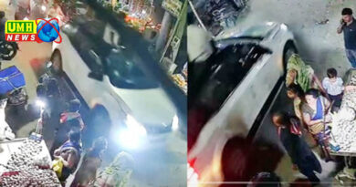 Welcome procession of the criminal released from jail in Agra