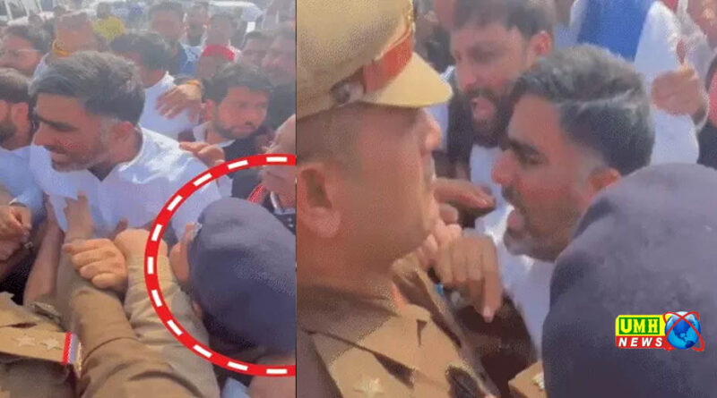 Meerut: SP MLA clashed with SP, MP got angry when stopped