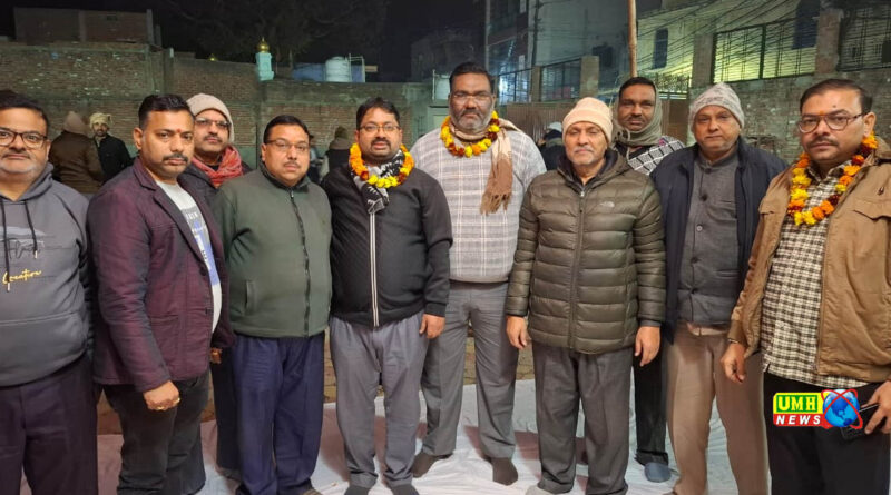 श्री मेढ़ राजपूत स्वर्णकार समाज अध्यक्ष बने रवि वर्मा हैप्पी