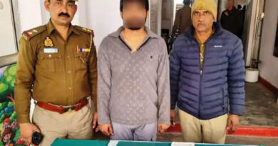 खुर्जा में 25 हजारी इनामी बदमाश गिरफ्तार