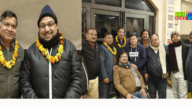 नेशनल सोशल क्लब के अध्यक्ष बने एडवोकेट धर्मेंद्र पाल सिंह राघव और सचिव विकास वर्मा