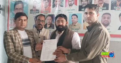 बुलंदशहर : पत्रकार उत्थान, सुरक्षा के लिए सात सूत्रीय ज्ञापन विधायक लक्ष्मीराज सिंह को सौपा