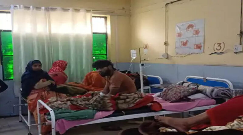 खुर्जा : अस्पताल में शीतलहर के प्रकोप से मरीजों की संख्या में लगातार वृद्धि