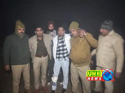 दरोगा की पिस्टल छीनकर भाग रहा बदमाश अरबाज मारा गया