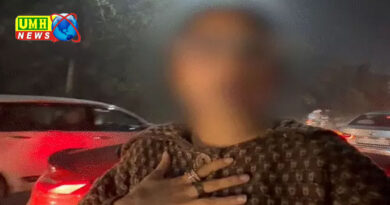 नोएडा में BMW से जा रही महिला यूट्यूबर से छेड़खानी