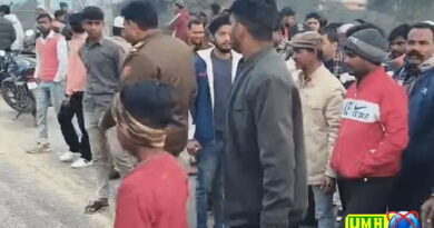 बरेली : पैर फिसलने से पुल से गिरा, ऊपर 100 किलो के तीन पत्थर गिरे