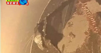 दिल्ली में एअर इंडिया का विमान बैगेज कंटेनर से टकराया, इंजन को नुकसान