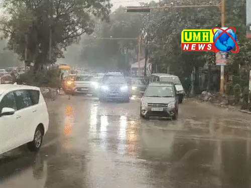 आगरा-मथुरा समेत 7 जिलों में बरसात; 18 में ओले का अलर्ट