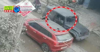 गाजियाबाद : थार सवार हमलावरों ने कार पर बरसाई गोलियां