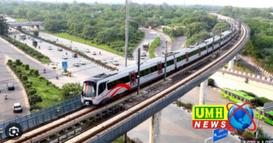 Announcement of new elevated corridor of Delhi Metro