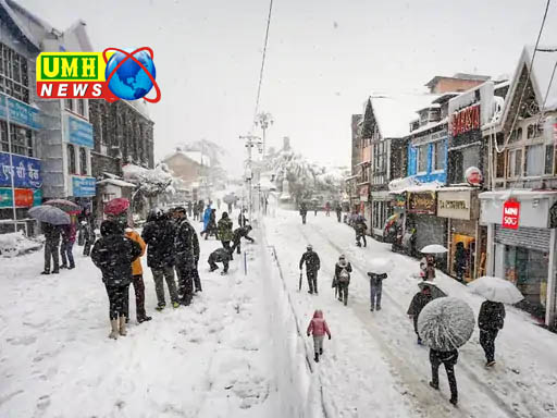 शिमला-मनाली में सीजन की पहली बर्फबारी, श्रीनगर एयरपोर्ट पर 4 इंच बर्फ