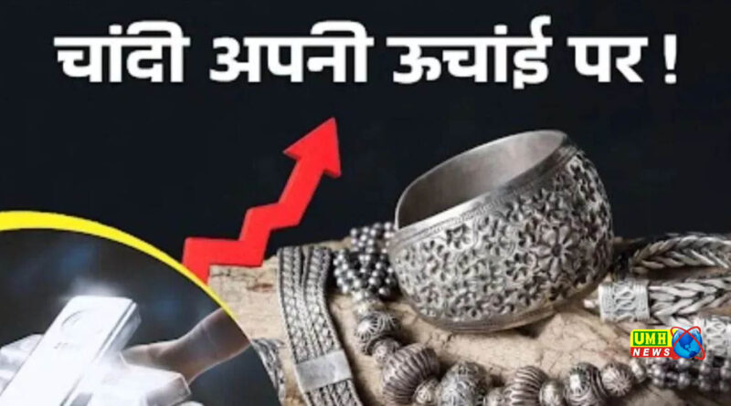 चांदी तीन दिन में ₹34 हजार बढ़ी:₹2.78 लाख प्रति किलो बिक रही; सोना ₹1.42 लाख