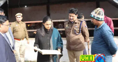 बुलंदशहर : DM-SSP ने रैन बसेरे, गौशाला का किया निरीक्षण