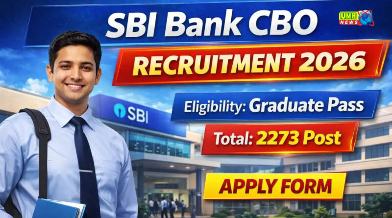 SBI में CBO के 2273 पदों पर निकली बंपर वैकेंसी
