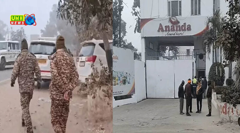 आनंदा डेरी पर IT की रेड तीसरे दिन भी जारी, सुरक्षा बल के जवान तैनात