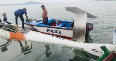 Crash landing of helicopter, accident happened in Andaman sea