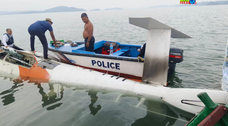 Crash landing of helicopter, accident happened in Andaman sea