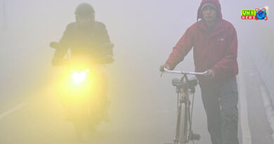 बुलंदशहर में घना कोहरा, सर्दी बढ़ी