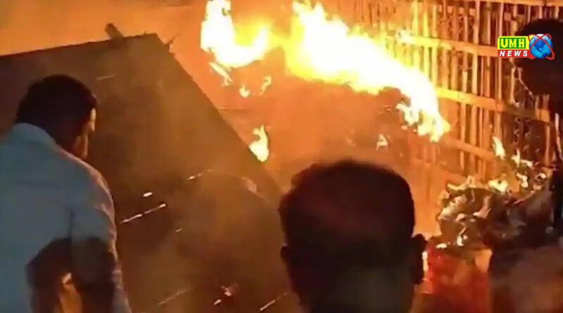 Bagalkote : मस्जिद के पास से गुजर रहा था शिवाजी महाराज का जुलूस, तभी होने लगी पत्थरबाजी