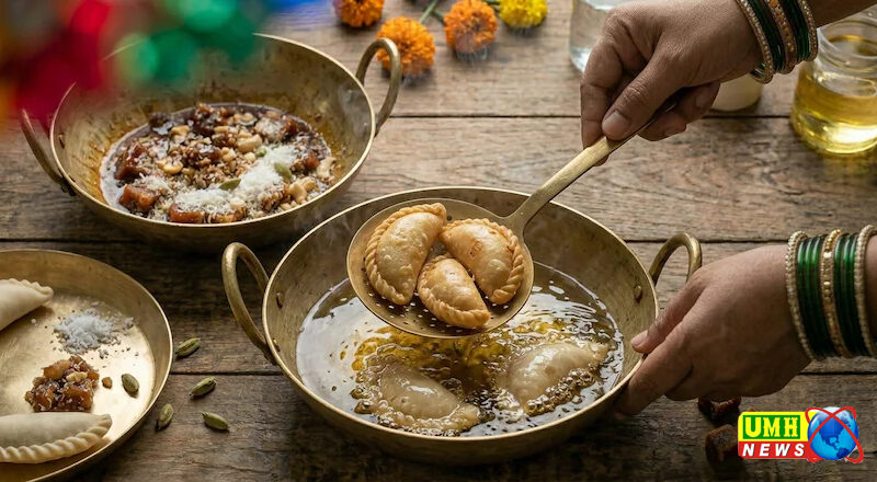  'कोकोनट जैगरी गुजिया', बिना चीनी के तैयार करें हलवाई जैसी खस्ता