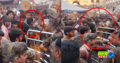 सिपाही ने विश्वनाथ मंदिर में बटुक को पीटा, बाल खींचे, थप्पड़ जड़े